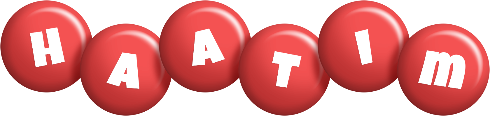 Haatim candy-red logo