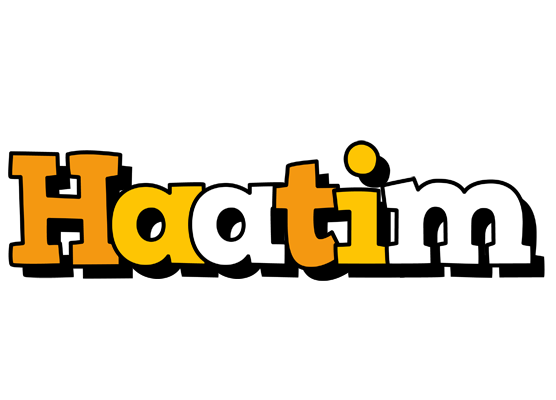 Haatim cartoon logo