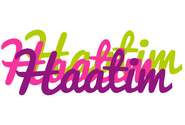 Haatim flowers logo