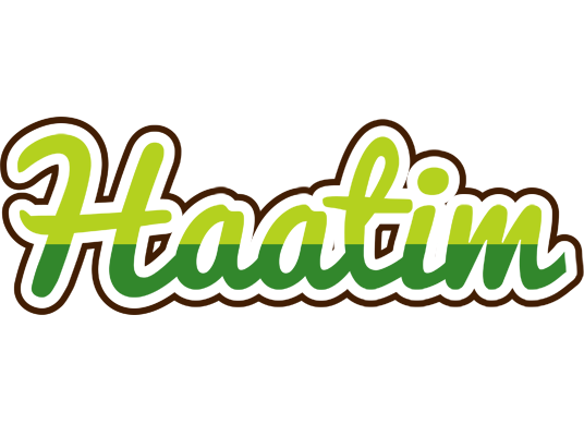 Haatim golfing logo