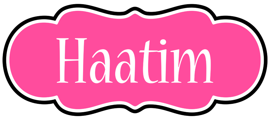 Haatim invitation logo