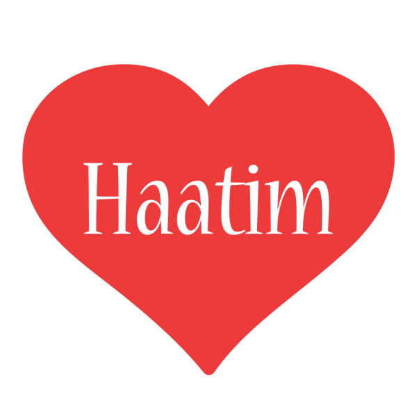 Haatim love logo