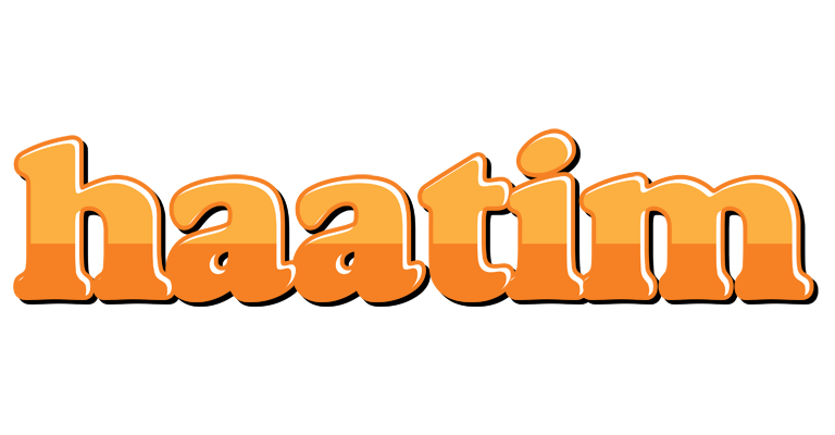 Haatim orange logo