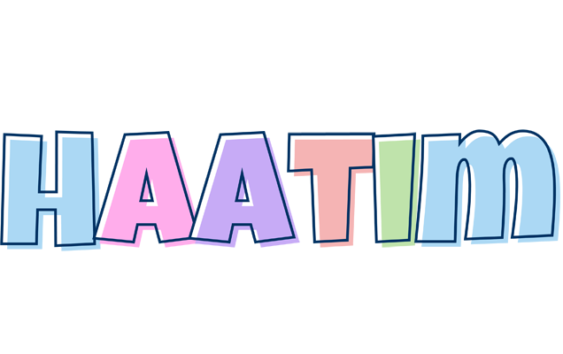 Haatim pastel logo