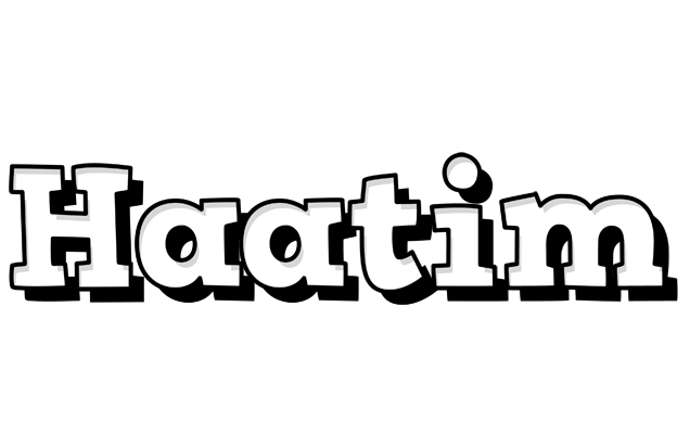 Haatim snowing logo