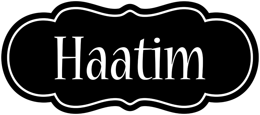 Haatim welcome logo
