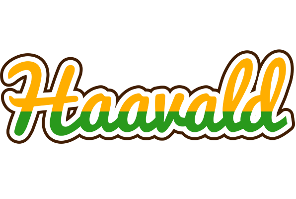 Haavald banana logo