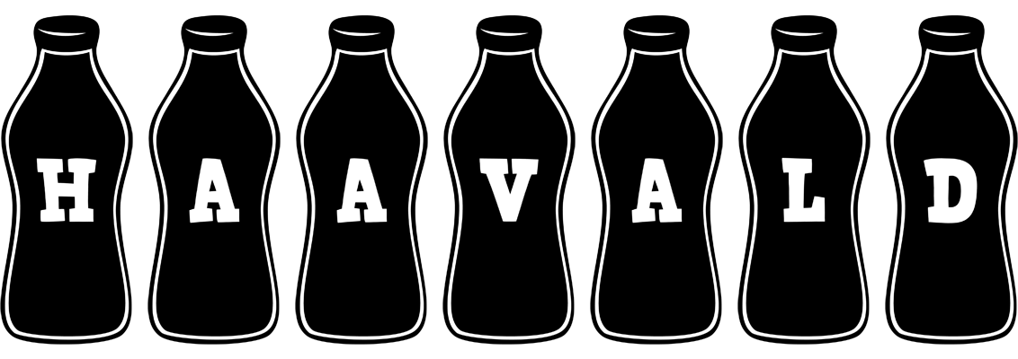 Haavald bottle logo