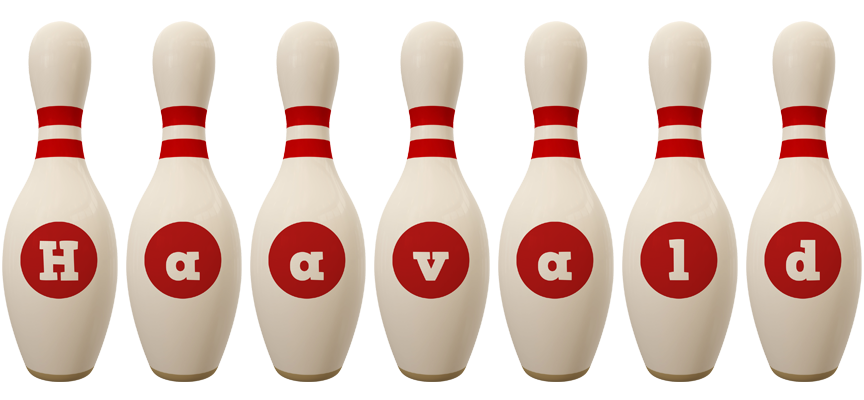 Haavald bowling-pin logo