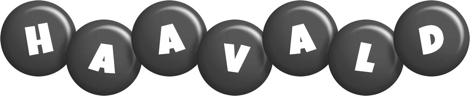 Haavald candy-black logo