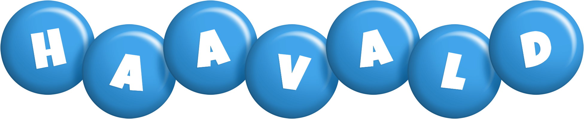 Haavald candy-blue logo