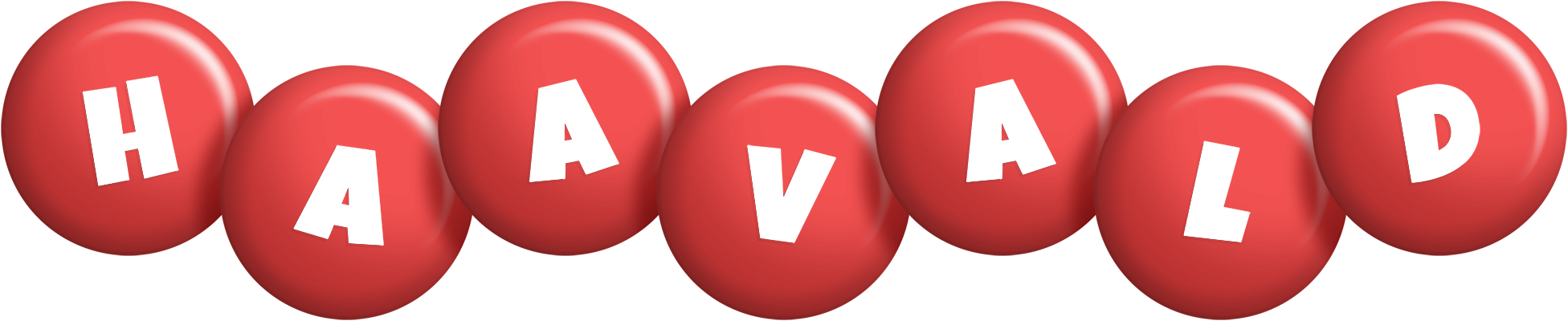 Haavald candy-red logo