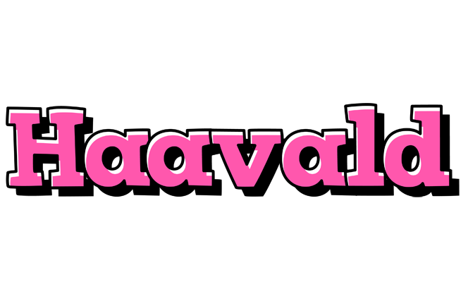 Haavald girlish logo