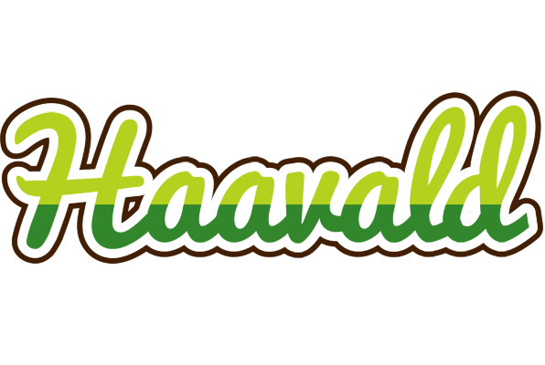 Haavald golfing logo
