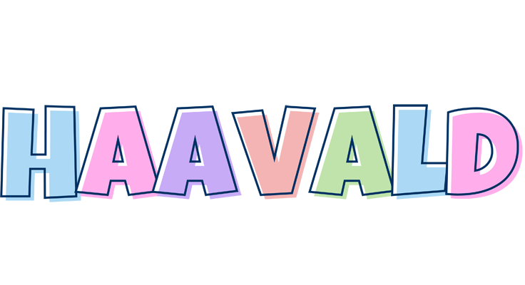 Haavald pastel logo