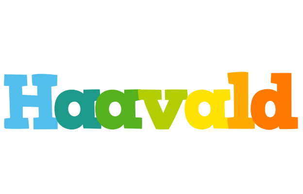 Haavald rainbows logo