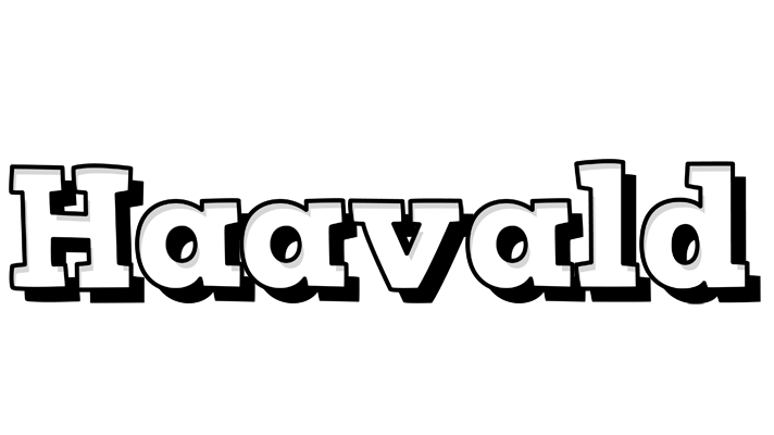 Haavald snowing logo