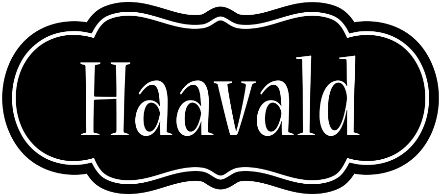 Haavald welcome logo