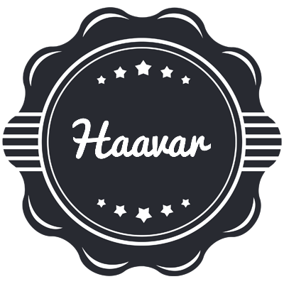 Haavar badge logo