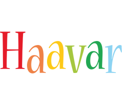 Haavar birthday logo