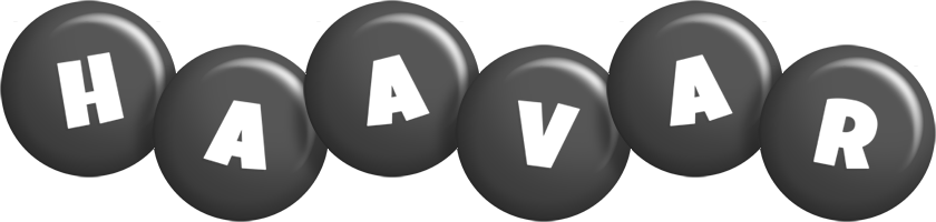 Haavar candy-black logo