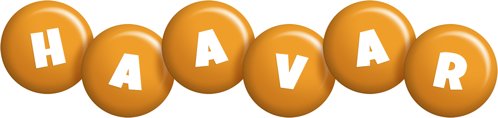 Haavar candy-orange logo