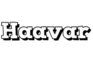 Haavar snowing logo
