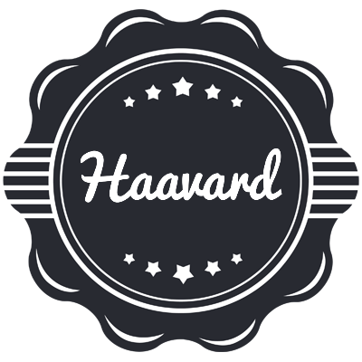 Haavard badge logo