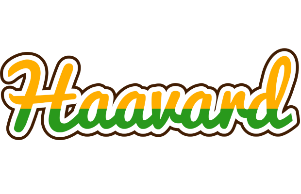 Haavard banana logo