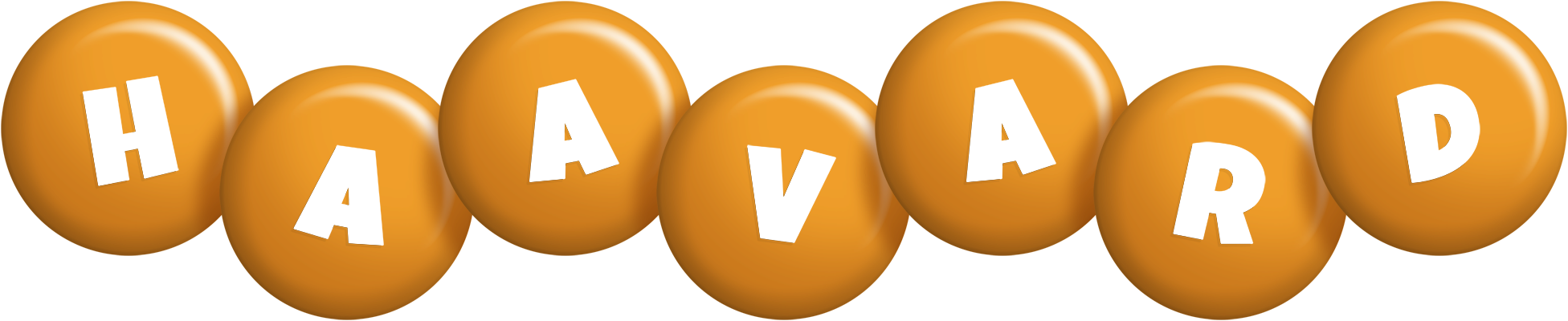 Haavard candy-orange logo