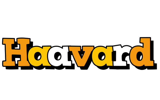 Haavard cartoon logo