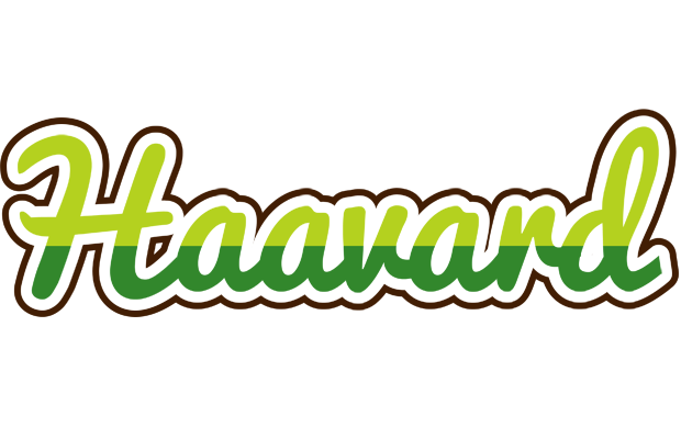 Haavard golfing logo