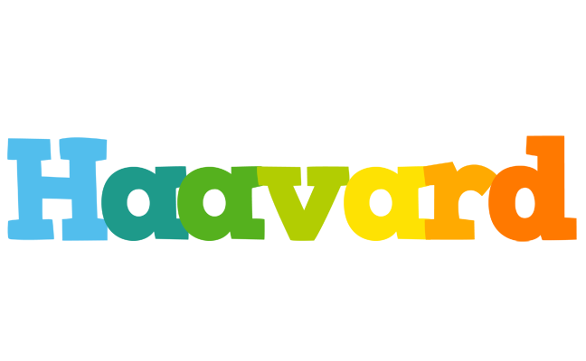 Haavard rainbows logo