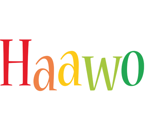Haawo birthday logo