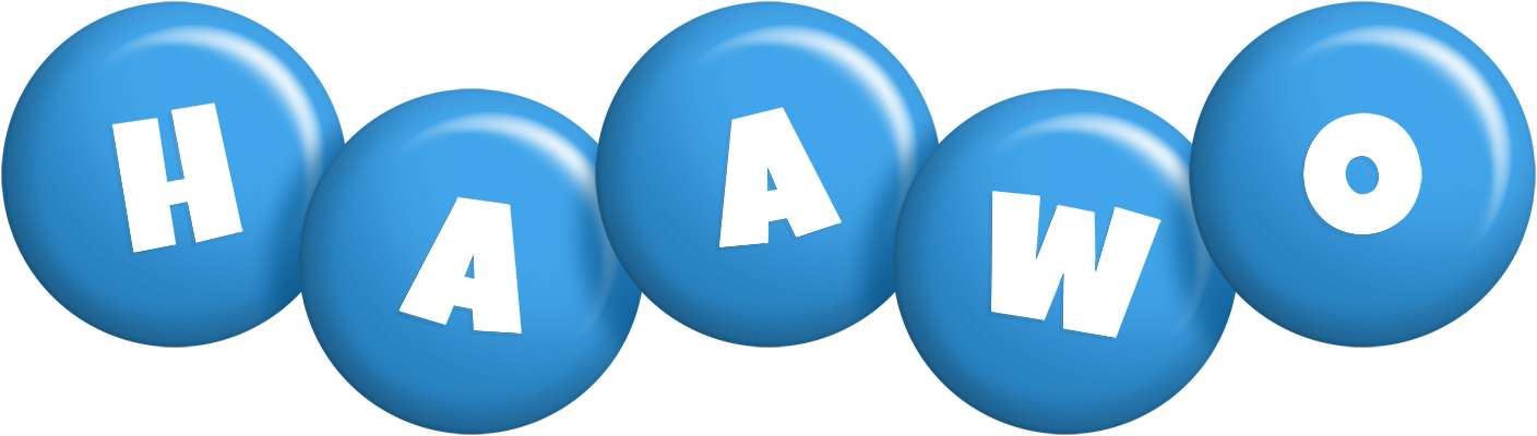 Haawo candy-blue logo