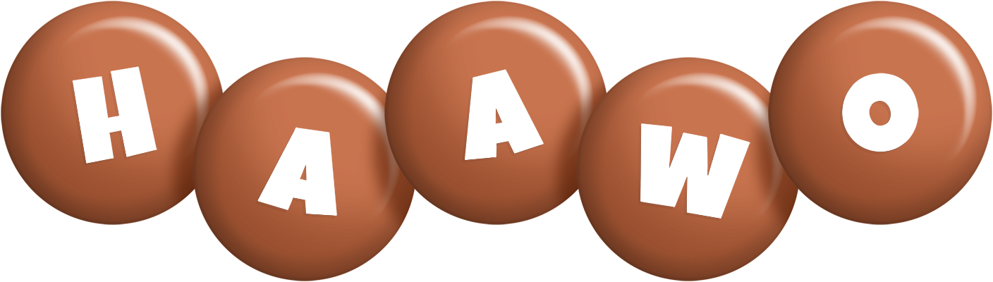 Haawo candy-brown logo