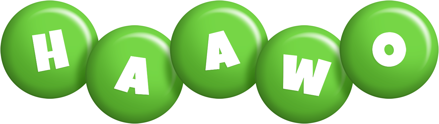 Haawo candy-green logo