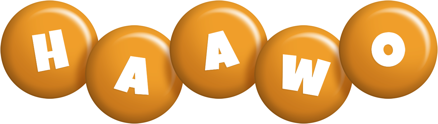 Haawo candy-orange logo