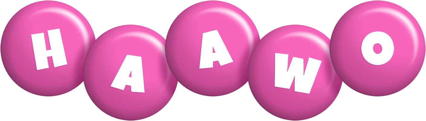 Haawo candy-pink logo
