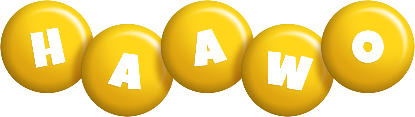 Haawo candy-yellow logo