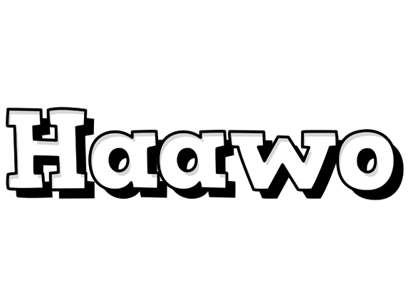 Haawo snowing logo