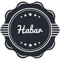 Habar badge logo