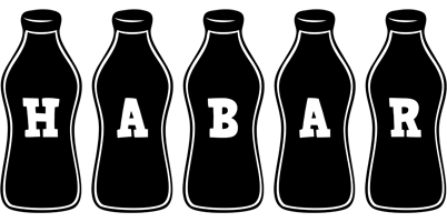 Habar bottle logo