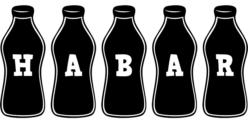 Habar bottle logo