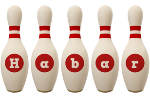Habar bowling-pin logo