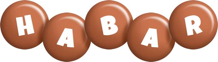 Habar candy-brown logo