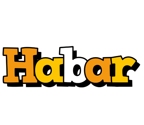 Habar cartoon logo