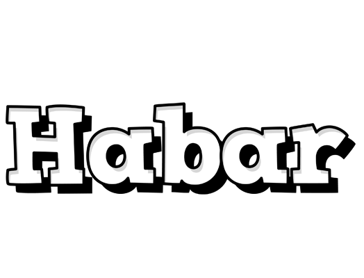 Habar snowing logo