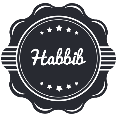 Habbib badge logo