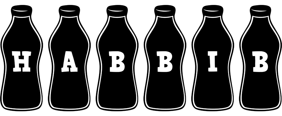 Habbib bottle logo